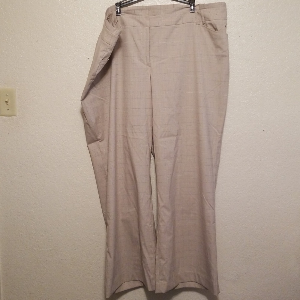 Lane Bryant Dress Pants Plaid 26